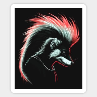 Mullet Skunk Sticker